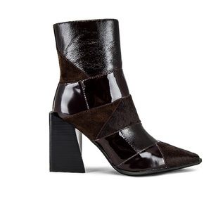 Jeffrey Campbell Brown Leather Boots